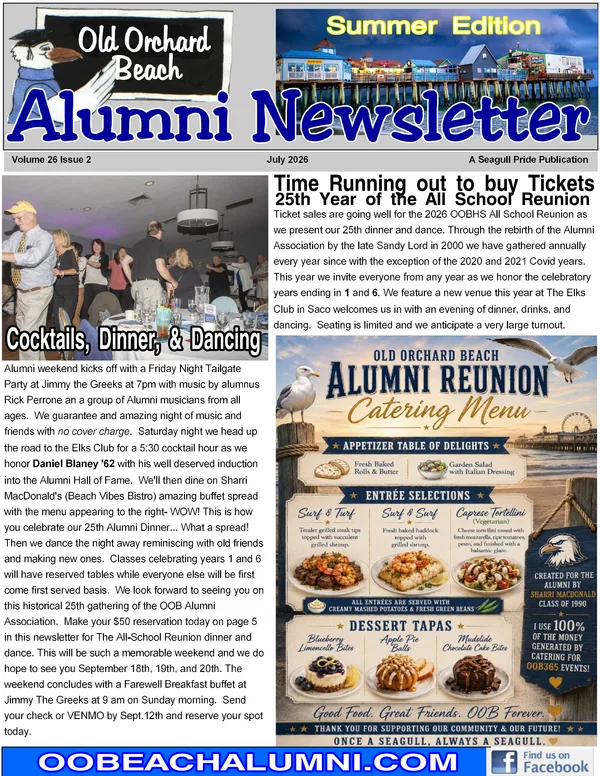 Cover of the July 2026 newsletter